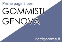 Prima pagina con 'Gommisti Genova'