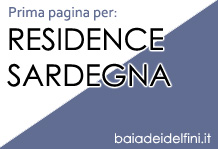 Prima pagina con 'Residence Sardegna'
