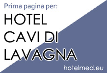 Prima pagina con 'Hotel Cavi di Lavagna'