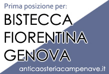 Prima posizione con 'Bistecca Fiorentina Genova'