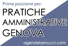 Prima posizione con 'pratiche amministrative genova'