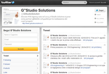 G'Studio Solutions su Twitter